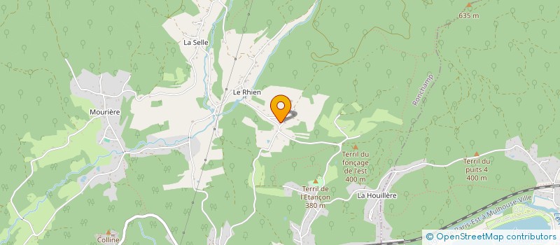 localisation de l'entreprise SCI JUMA  RONCHAMP