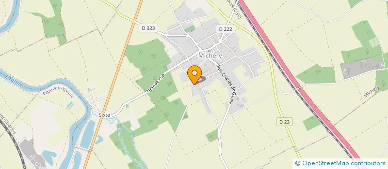 localisation de l'entreprise SCI JUMA  MICHERY