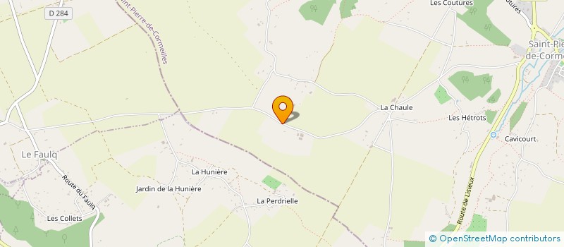 localisation de l'entreprise SCI JUMACA  SAINT-PIERRE-DE-CORMEILLES