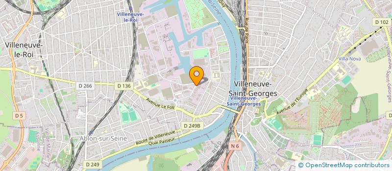 localisation de l'entreprise SCI JUMACAGA  VILLENEUVE-LE-ROI