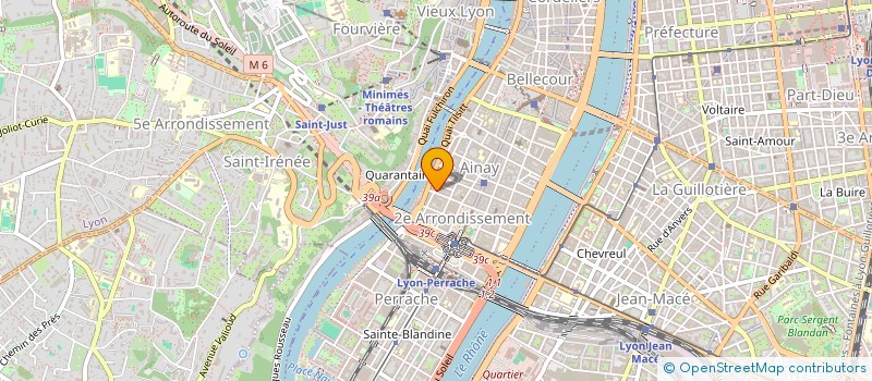 localisation de l'entreprise SCI JUMACHA  LYON