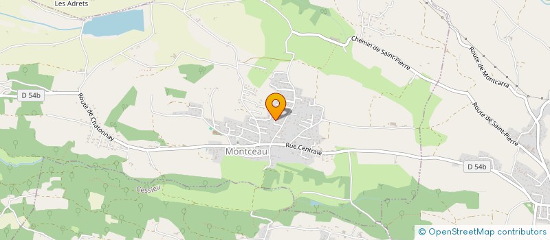 localisation de l'entreprise SCI JUMAIDO  RUY-MONTCEAU