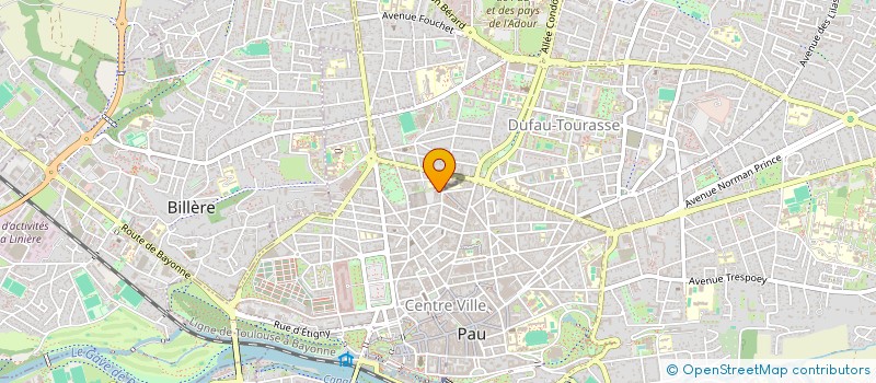 localisation de l'entreprise SCI JUMALINO à PAU