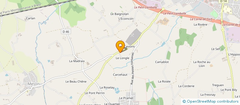 localisation de l'entreprise SCI JUMANI  HENANSAL