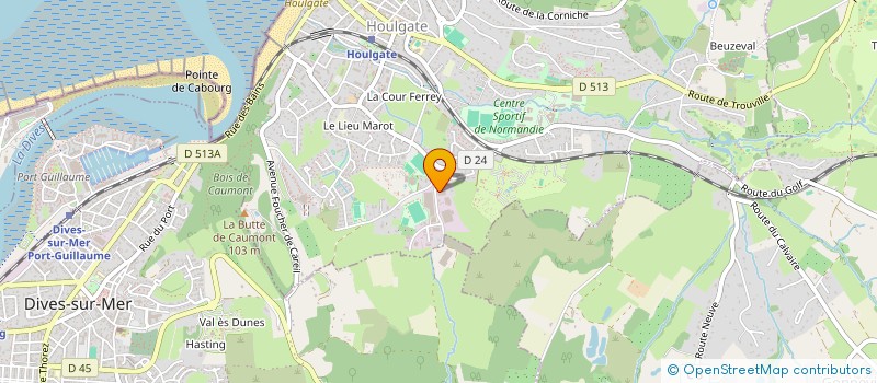 localisation de l'entreprise SCI JUMANO  HOULGATE