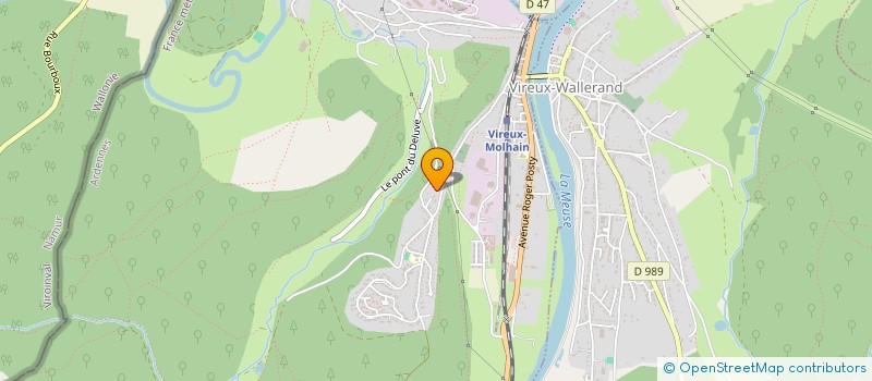 localisation de l'entreprise SCI JUMAT  VIREUX-MOLHAIN