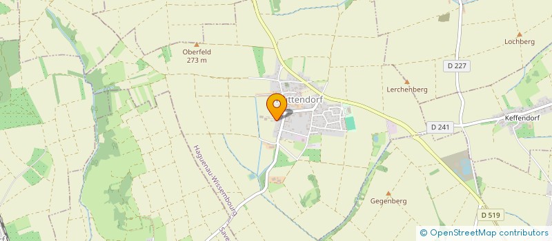 localisation de l'entreprise SCI JUMATER  HUTTENDORF