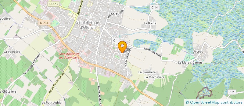 localisation de l'entreprise SCI JUMAU à INGRE