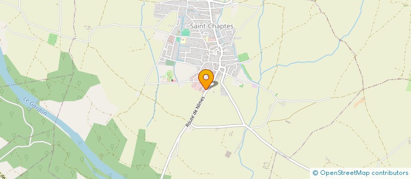 localisation de l'entreprise SCI JUMAVILOU  SAINT-CHAPTES