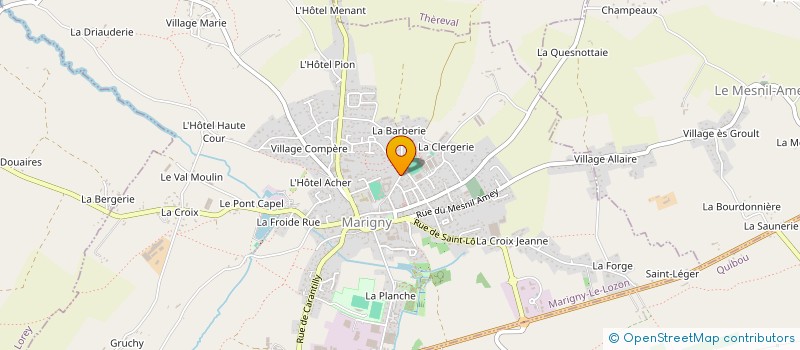 localisation de l'entreprise SCI JUMAVIM  MARIGNY-LE-LOZON