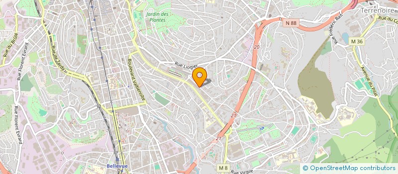 localisation de l'entreprise SCI JUMAXAL  SAINT-ETIENNE