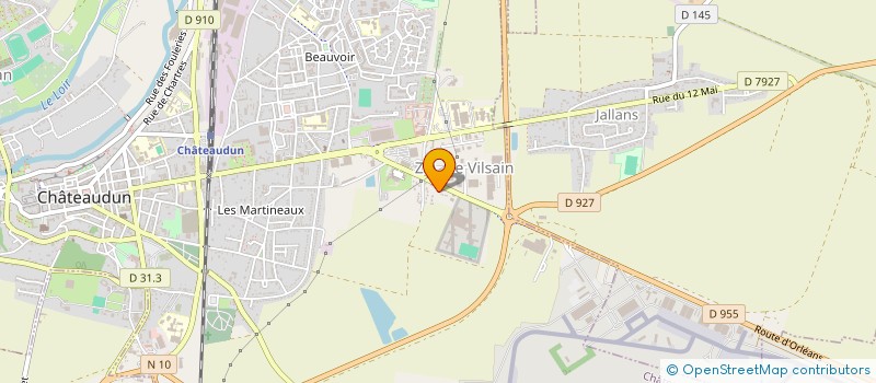 localisation de l'entreprise SCI JUMEAU à CHATEAUDUN