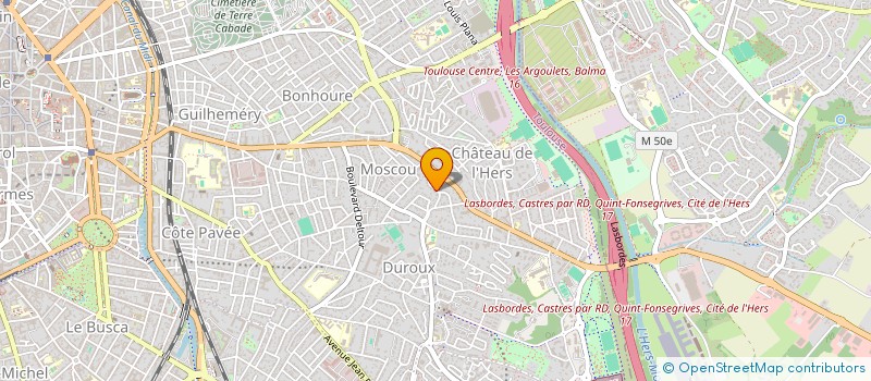 localisation de l'entreprise SCI JUMEL à TOULOUSE
