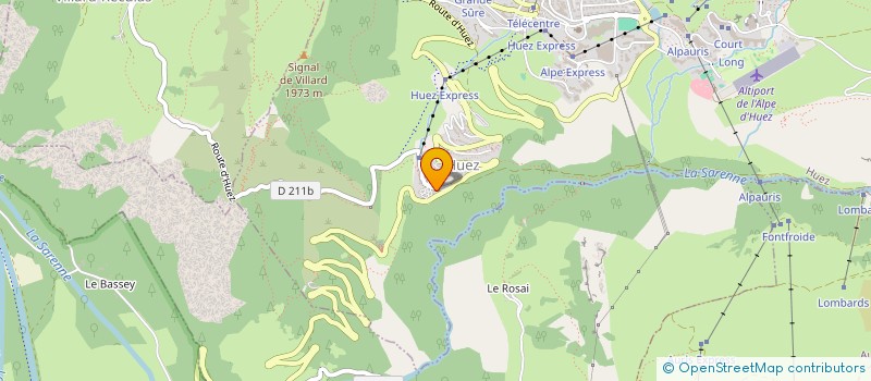 localisation de l'entreprise SCI JUMELIE à HUEZ