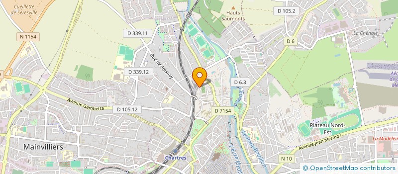 localisation de l'entreprise SCI JUMELIN à CHARTRES