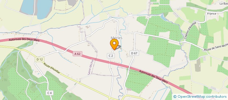 localisation de l'entreprise SCI JUMIJEFF  MERLES