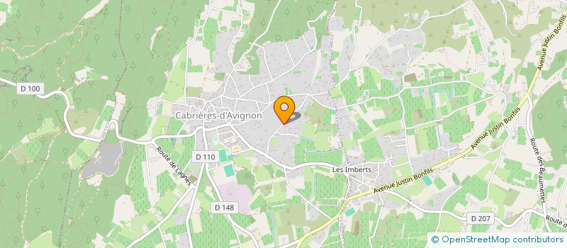 localisation de l'entreprise SCI JUMILI  CABRIERES-D'AVIGNON