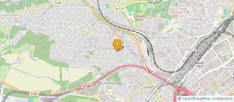 localisation de l'entreprise SCI JUMILLA à PALAISEAU