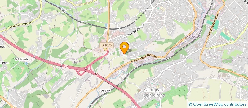 localisation de l'entreprise SCI JUMINY à VOIRON