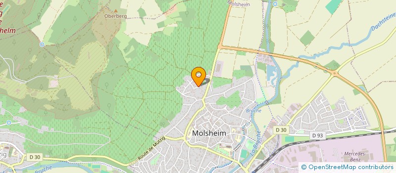 localisation de l'entreprise SCI JUMISOCLE  MOLSHEIM