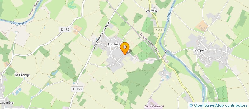 localisation de l'entreprise SCI JUMMAT  SAINT-JEAN-DE-THOUARS