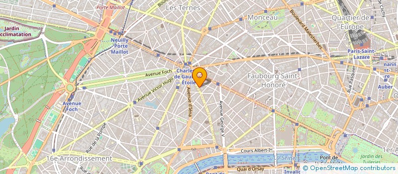 localisation de l'entreprise SCI JUMOX  PARIS