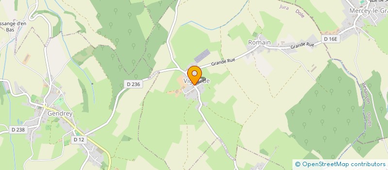 localisation de l'entreprise SCI JUMP  PAGNEY