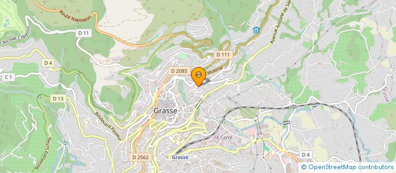 localisation de l'entreprise SCI JUMP à GRASSE