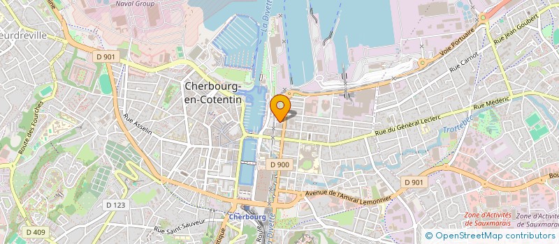localisation de l'entreprise SCI JUMYLYA à CHERBOURG-EN-COTENTIN