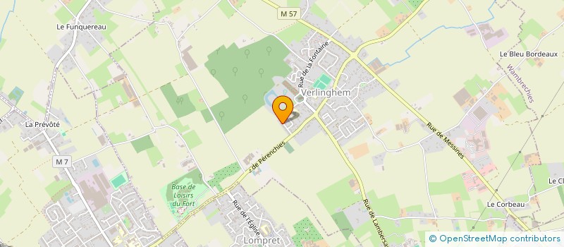 localisation de l'entreprise SCI JUNALIKE  VERLINGHEM