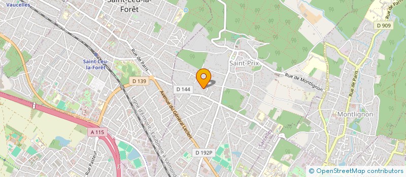 localisation de l'entreprise SCI JUNARAGUI à SAINT-PRIX