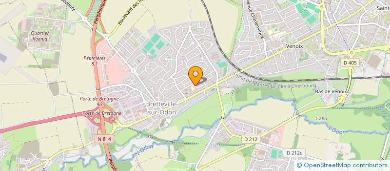 localisation de l'entreprise SCI JUNE  BRETTEVILLE-SUR-ODON