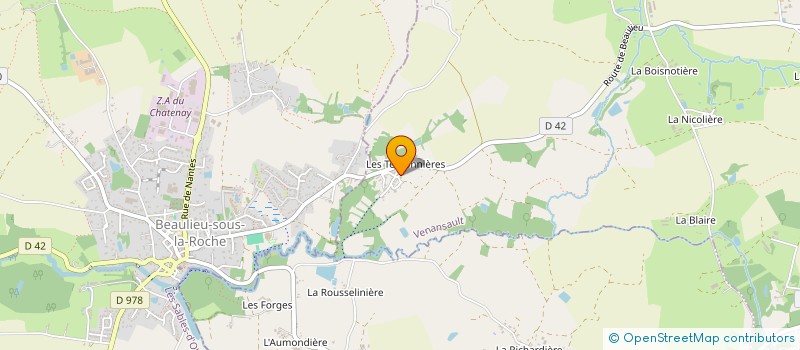 localisation de l'entreprise SCI JUNGLE  VENANSAULT