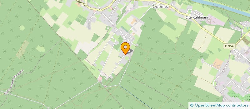 localisation de l'entreprise SCI JUNI à ODOMEZ