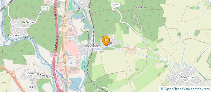 localisation de l'entreprise SCI JUNIE à ANDELNANS