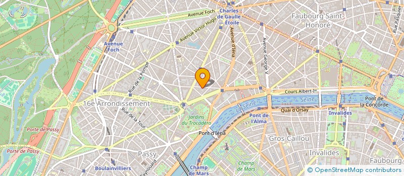 localisation de l'entreprise SCI JUNILA  PARIS