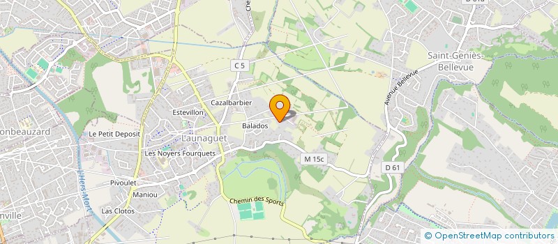 localisation de l'entreprise SCI JUNIOR  MONTBERON