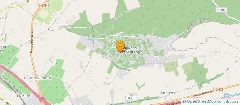 localisation de l'entreprise SCI JUNIOR  SAINT-GATIEN-DES-BOIS