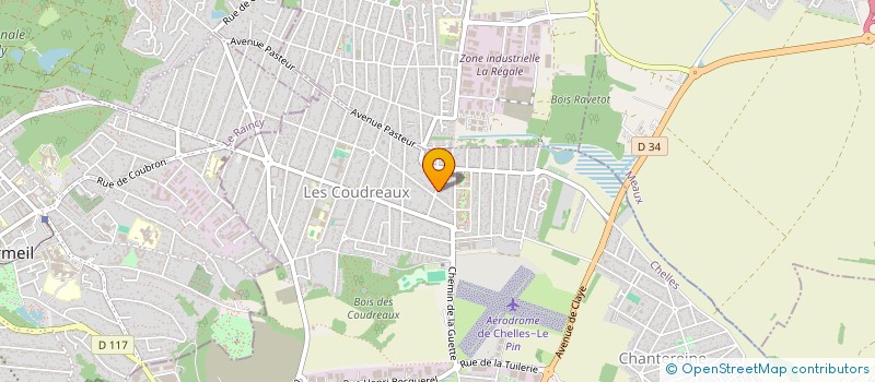 localisation de l'entreprise SCI JUNIOR  CHELLES