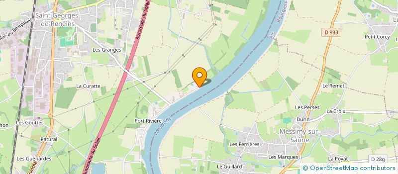 localisation de l'entreprise SCI JUNIOR B  SAINT-GEORGES-DE-RENEINS