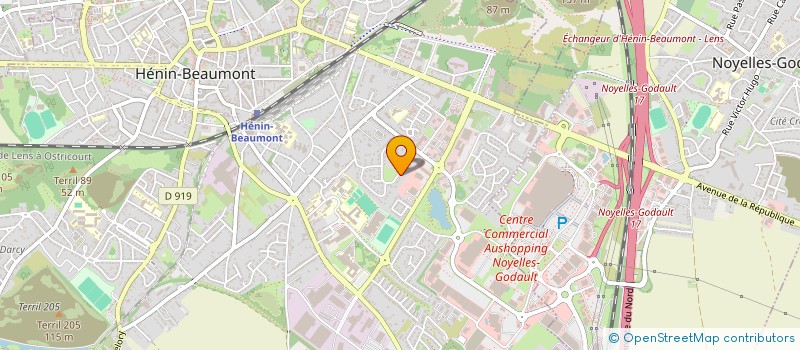 localisation de l'entreprise SCI JUNIOR I à HENIN-BEAUMONT