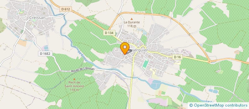 localisation de l'entreprise SCI JUNIOR INVEST  PUISSERGUIER