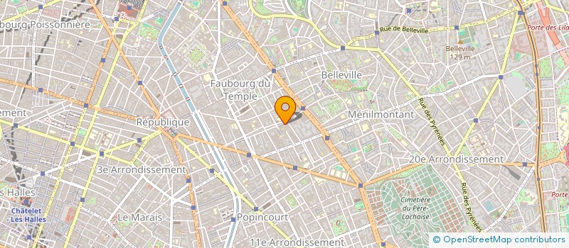 localisation de l'entreprise SCI JUNIS  PARIS