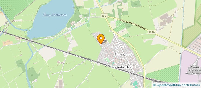 localisation de l'entreprise SCI JUNOLA  ISTRES