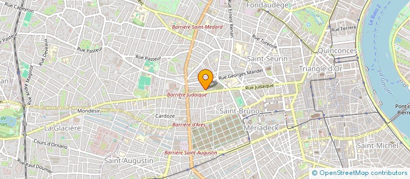 localisation de l'entreprise SCI JUNQUA-COSSE  BORDEAUX