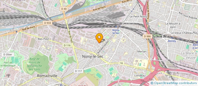 localisation de l'entreprise SCI JUNQUEIRA à NOISY-LE-SEC