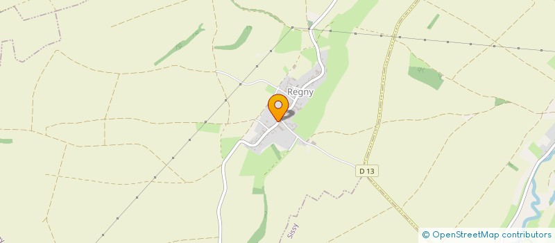 localisation de l'entreprise SCI JUPARTHO IMMO  REGNY