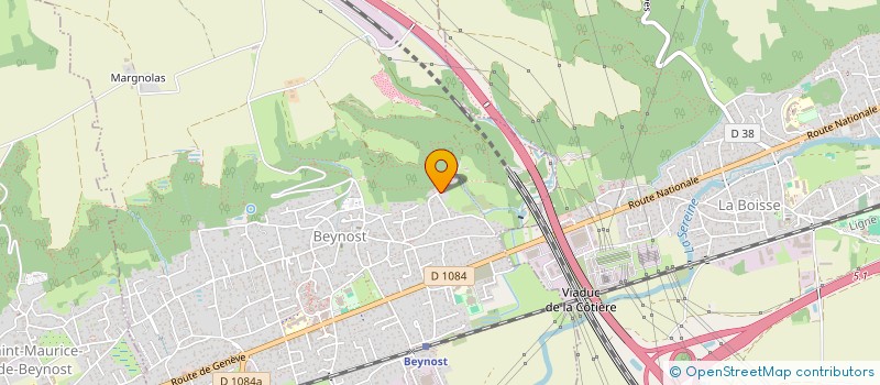 localisation de l'entreprise SCI JUPAU à BEYNOST