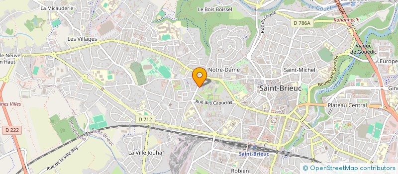 localisation de l'entreprise SCI JUPIAL à SAINT-BRIEUC