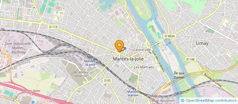 localisation de l'entreprise SCI JUPITER  MANTES-LA-JOLIE